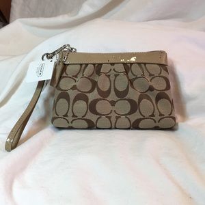 Coach wristlet NWT.